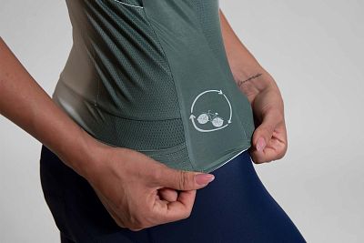 Превью  Велоджерси с коротким рукавом BIEMME Nature Lady 2.0 Bianco/Salvia